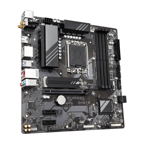 GIGABYTE B760M DS3H AX LGA1700 MICRO ATX MOTHERBOARD - Image 2