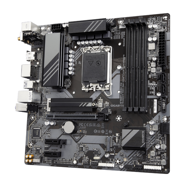 GIGABYTE B760M DS3H AX LGA1700 MICRO ATX MOTHERBOARD - Image 4