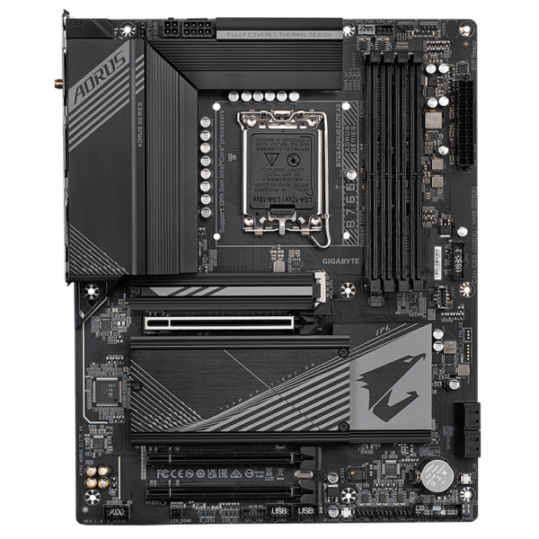 GIGABYTE B760 AORUS ELITE AX LGA1700 ATX MOTHERBOARD - Image 2