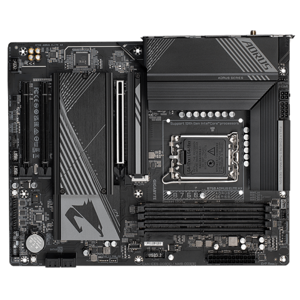GIGABYTE B760 AORUS ELITE AX LGA1700 ATX MOTHERBOARD - Image 5